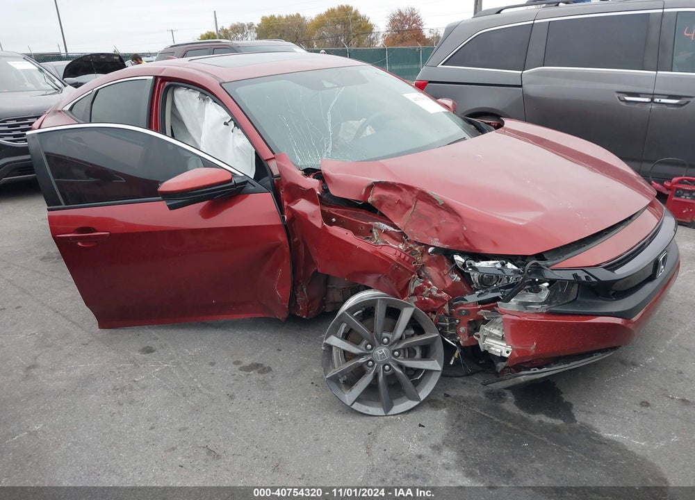 2021 HONDA CIVIC EX-L VIN: 2HGFC1F79MH705622