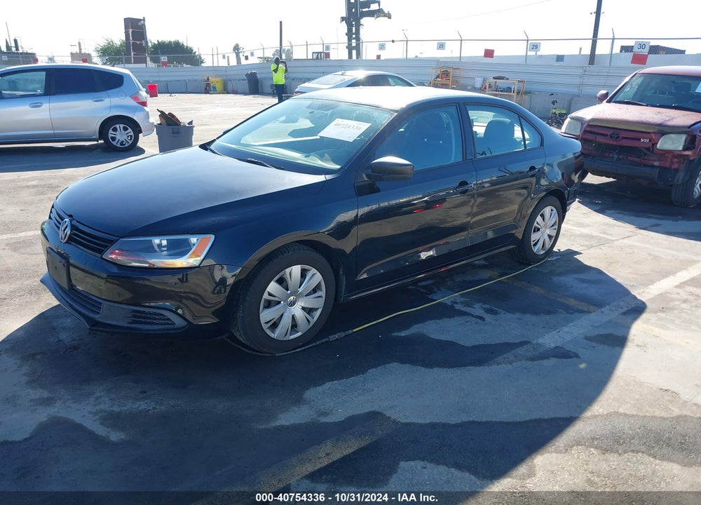 2014 VOLKSWAGEN JETTA 2.0L S VIN: 3VW2K7AJ6EM392924