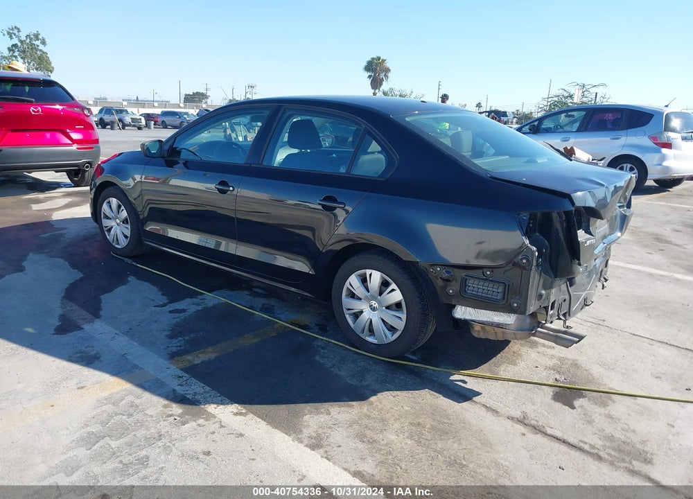 2014 VOLKSWAGEN JETTA 2.0L S VIN: 3VW2K7AJ6EM392924