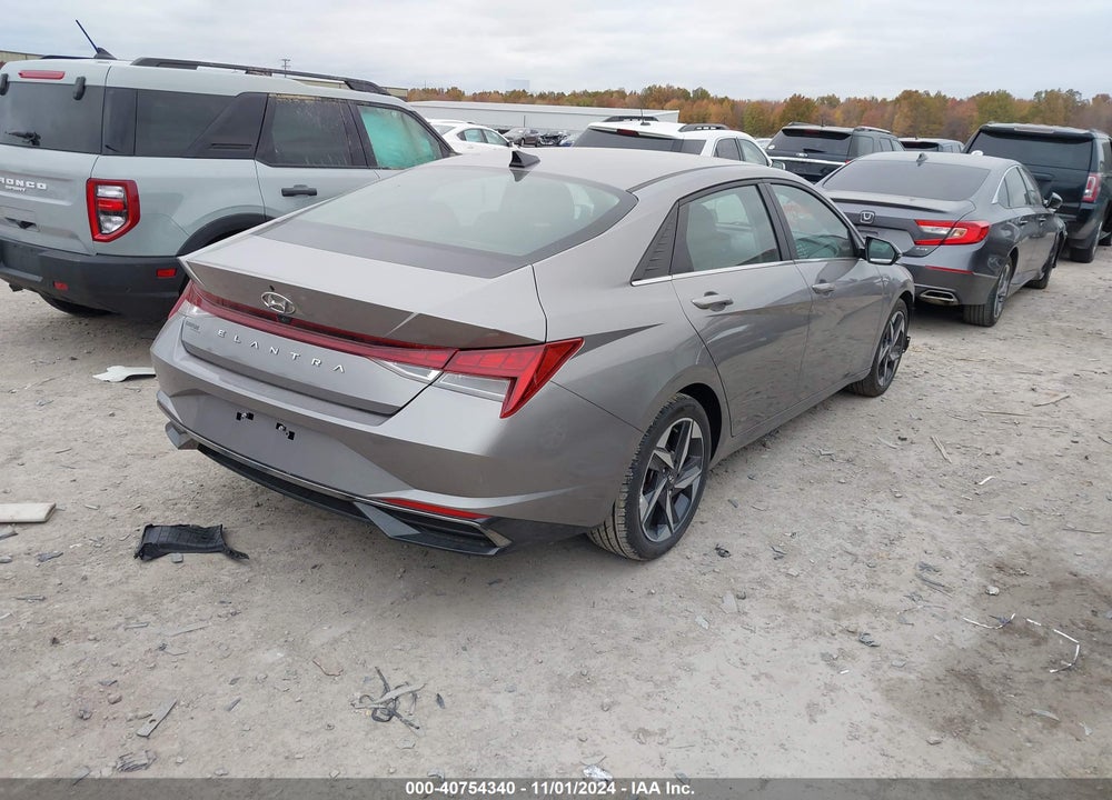 2021 HYUNDAI ELANTRA SEL VIN: KMHLN4AG1MU130784