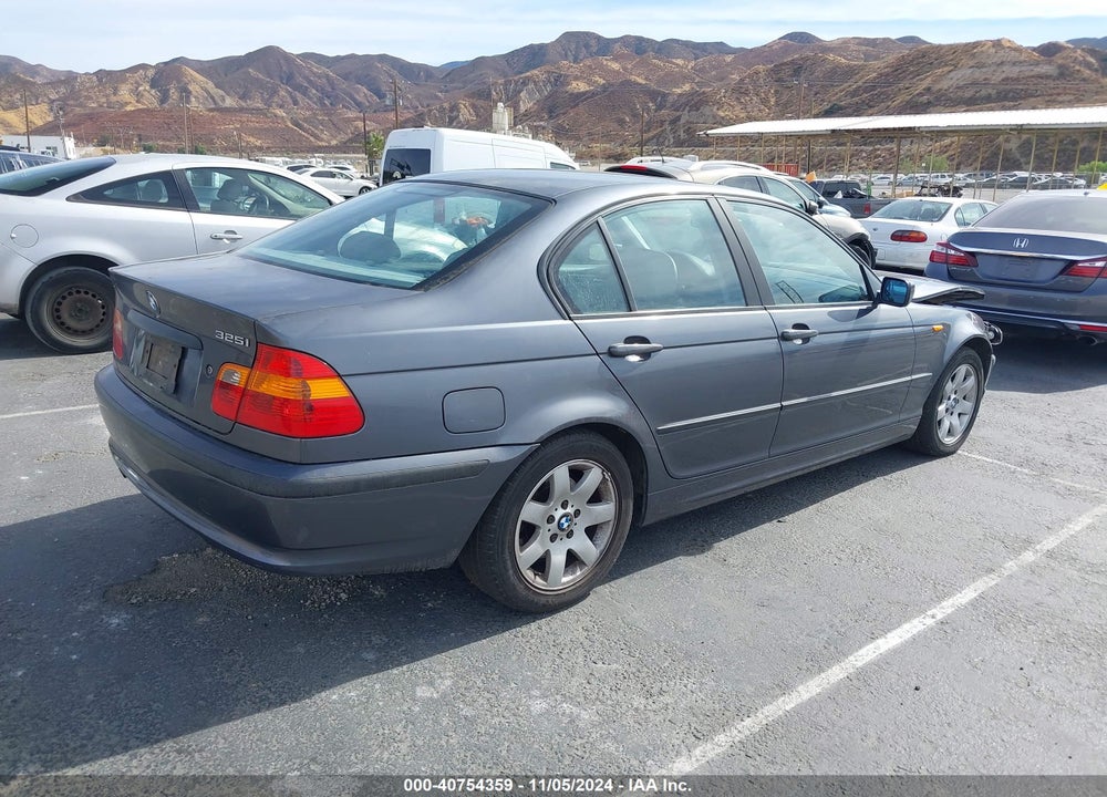 2002 BMW 325I VIN: WBAET37412NJ21100