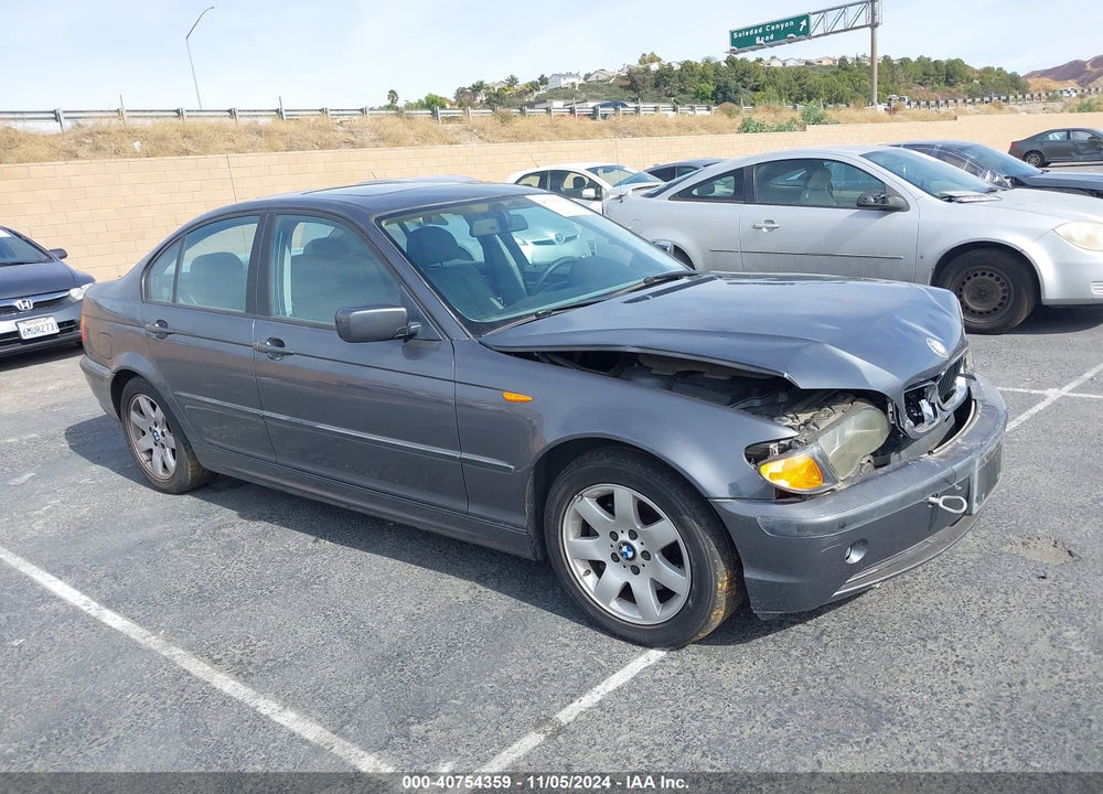 2002 BMW 325I VIN: WBAET37412NJ21100