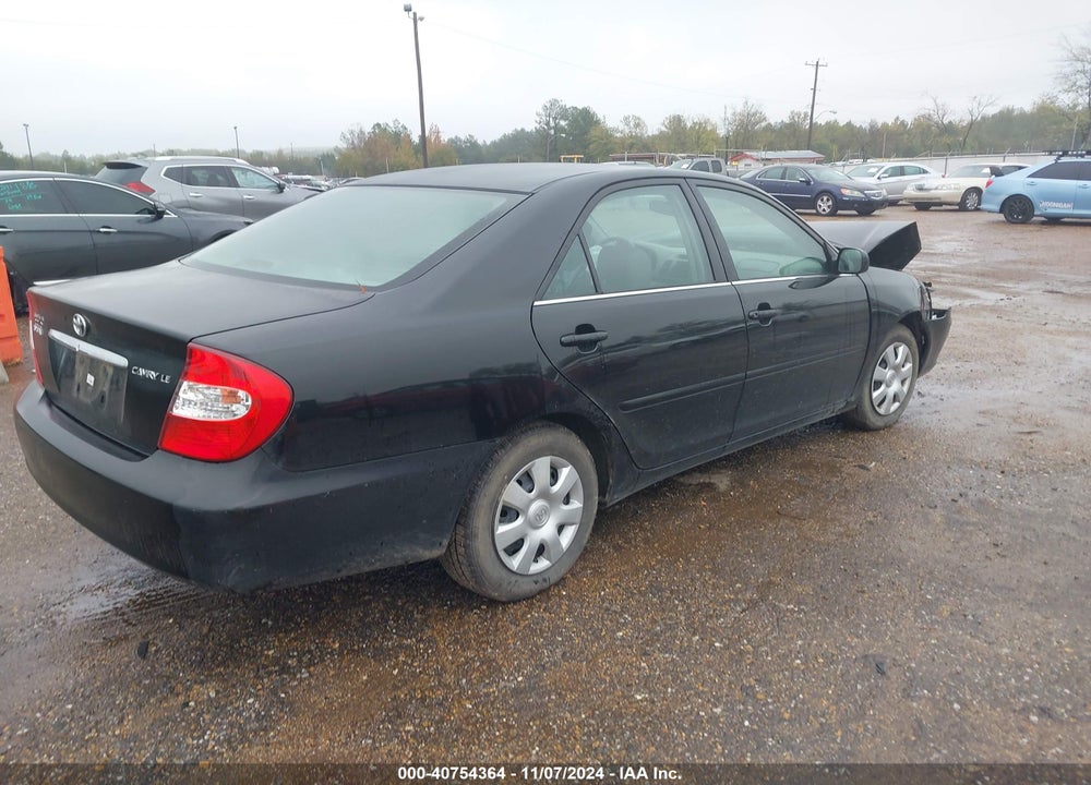 2004 TOYOTA CAMRY LE VIN: 4T1BE32K84U335432