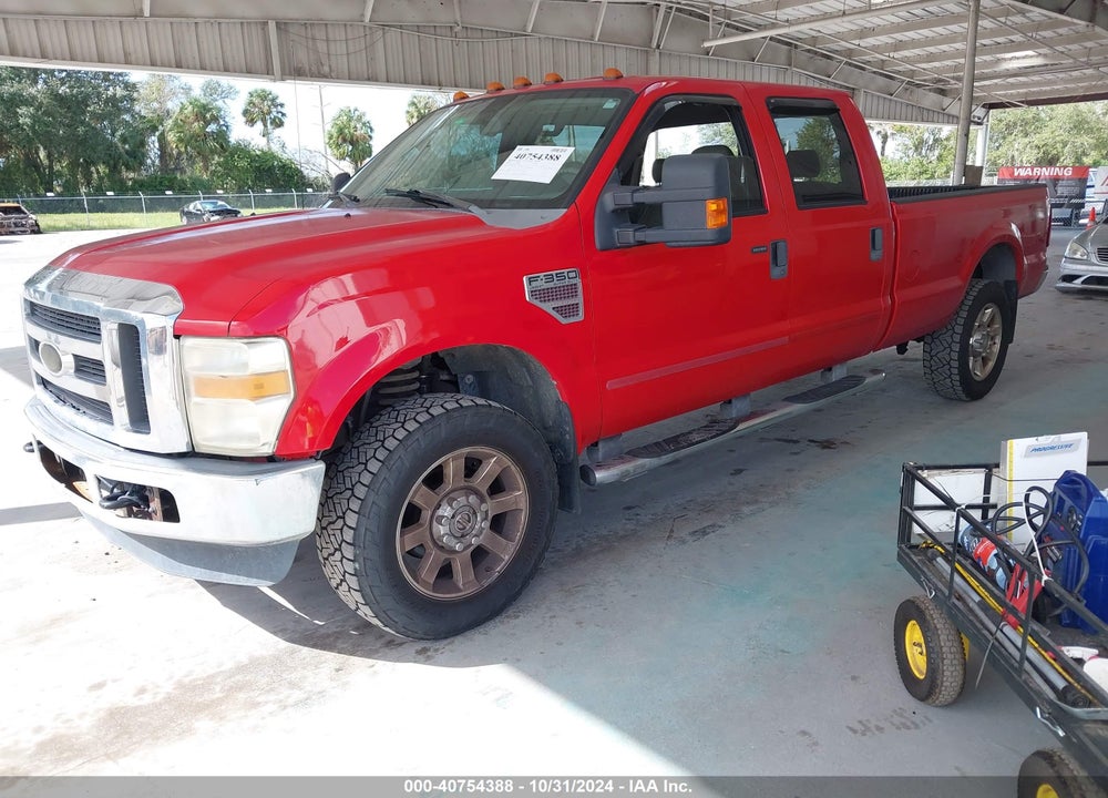 2008 FORD F-350 FX4/HARLEY-DAVIDSON/KING RANCH/LARIAT/XL/XLT VIN: 1FTWW31R38EC18116