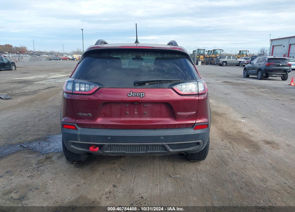 2019 JEEP CHEROKEE TRAILHAWK 4X4 VIN: 1C4PJMBX6KD378848