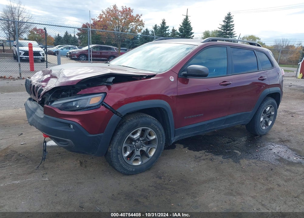 2019 JEEP CHEROKEE TRAILHAWK 4X4 VIN: 1C4PJMBX6KD378848