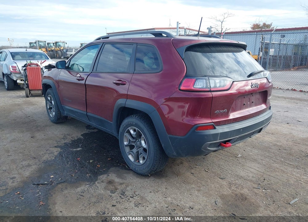 2019 JEEP CHEROKEE TRAILHAWK 4X4 VIN: 1C4PJMBX6KD378848