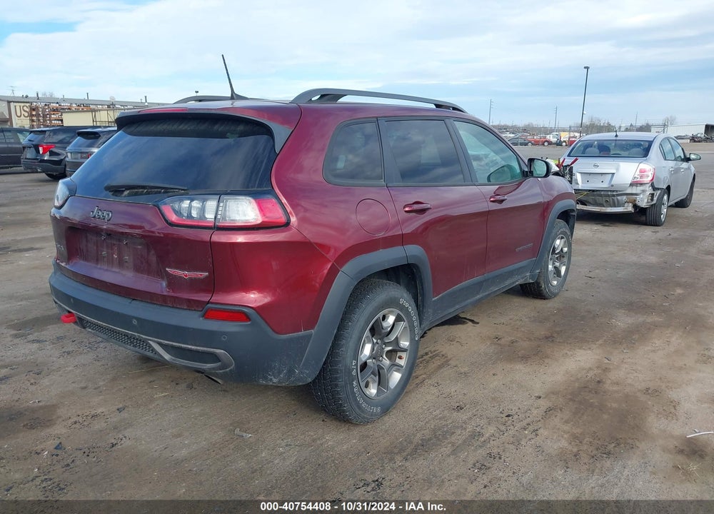 2019 JEEP CHEROKEE TRAILHAWK 4X4 VIN: 1C4PJMBX6KD378848
