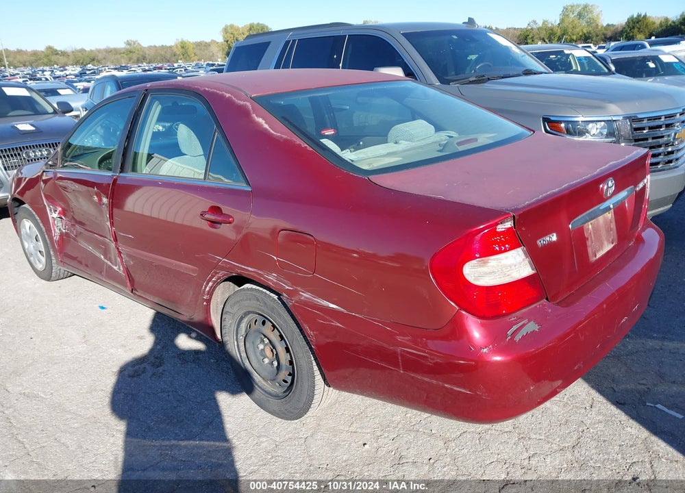 2003 TOYOTA CAMRY LE VIN: 4T1BE32K53U193054