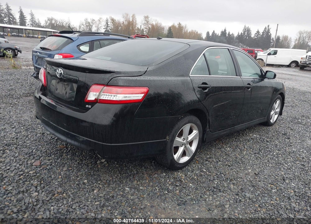 2011 TOYOTA CAMRY SE VIN: 4T1BF3EK3BU157497