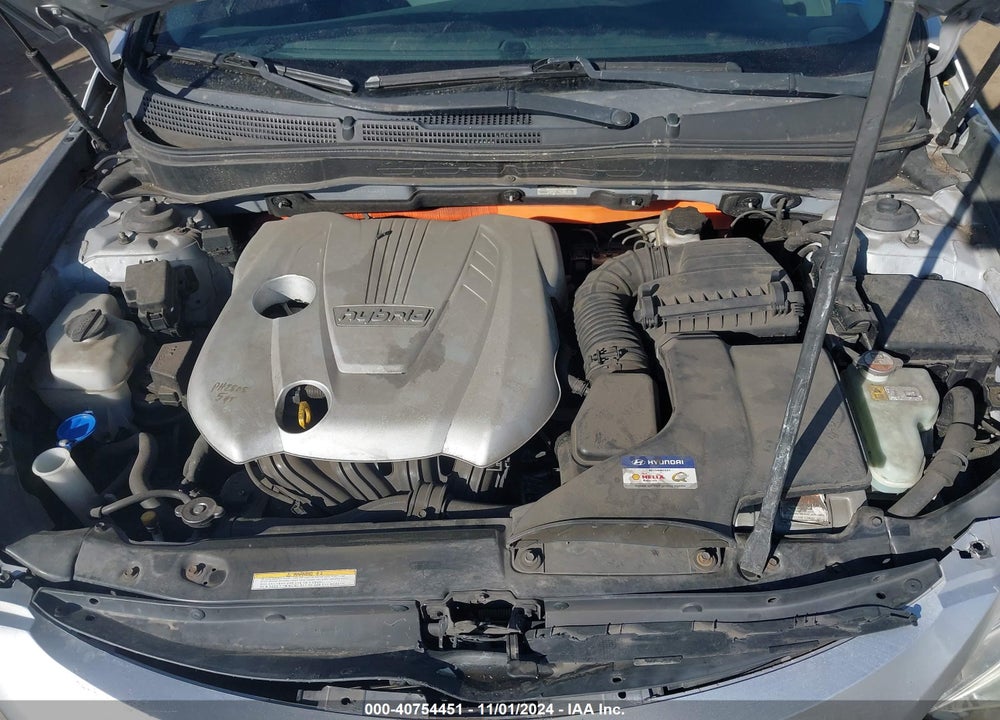 2011 HYUNDAI SONATA HYBRID VIN: KMHEC4A40BA012213