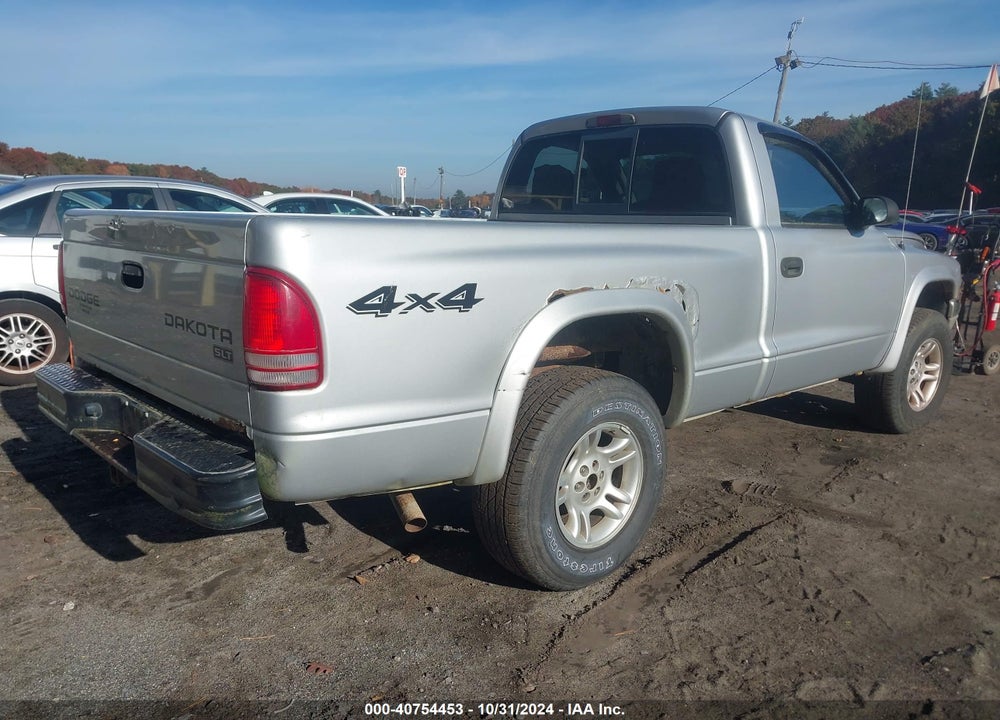 2003 DODGE DAKOTA SLT VIN: 1D7GG46N73S122549