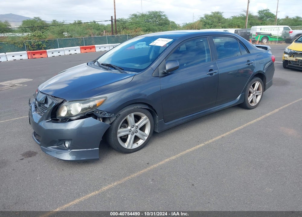 2010 TOYOTA COROLLA XRS VIN: 1NXBE4EE6AZ225583
