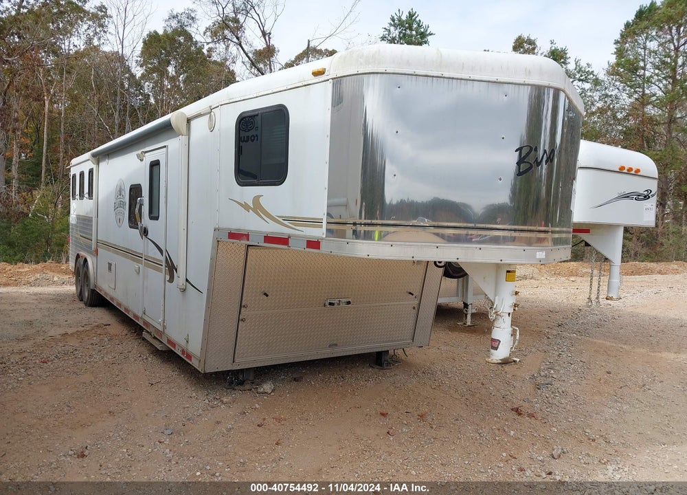 2006 TRAILER BISON GOOSENECK ENCLOSED VIN: 43B88242361008168