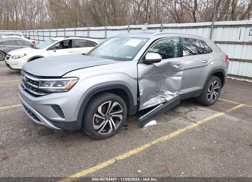 2020 VOLKSWAGEN ATLAS CROSS SPORT 3.6L V6 SEL PREMIUM VIN: 1V2NE2CA0LC216844