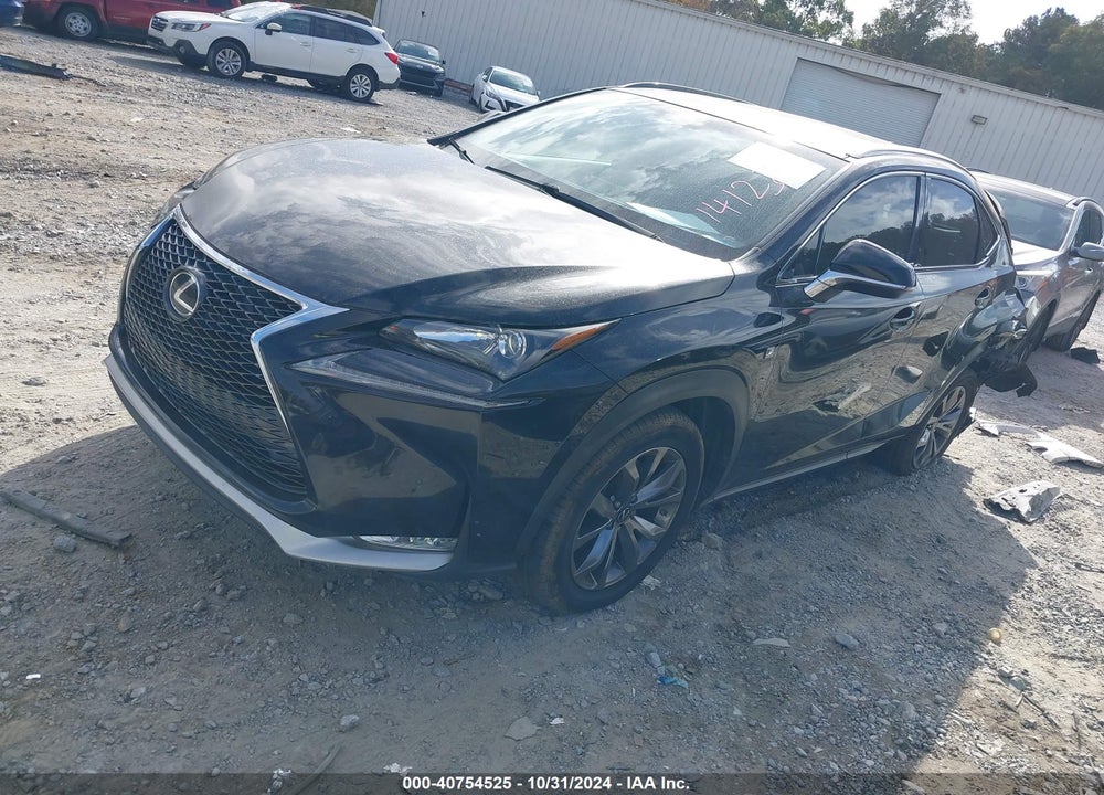 2017 LEXUS NX 200T F SPORT VIN: JTJBARBZXH2141239