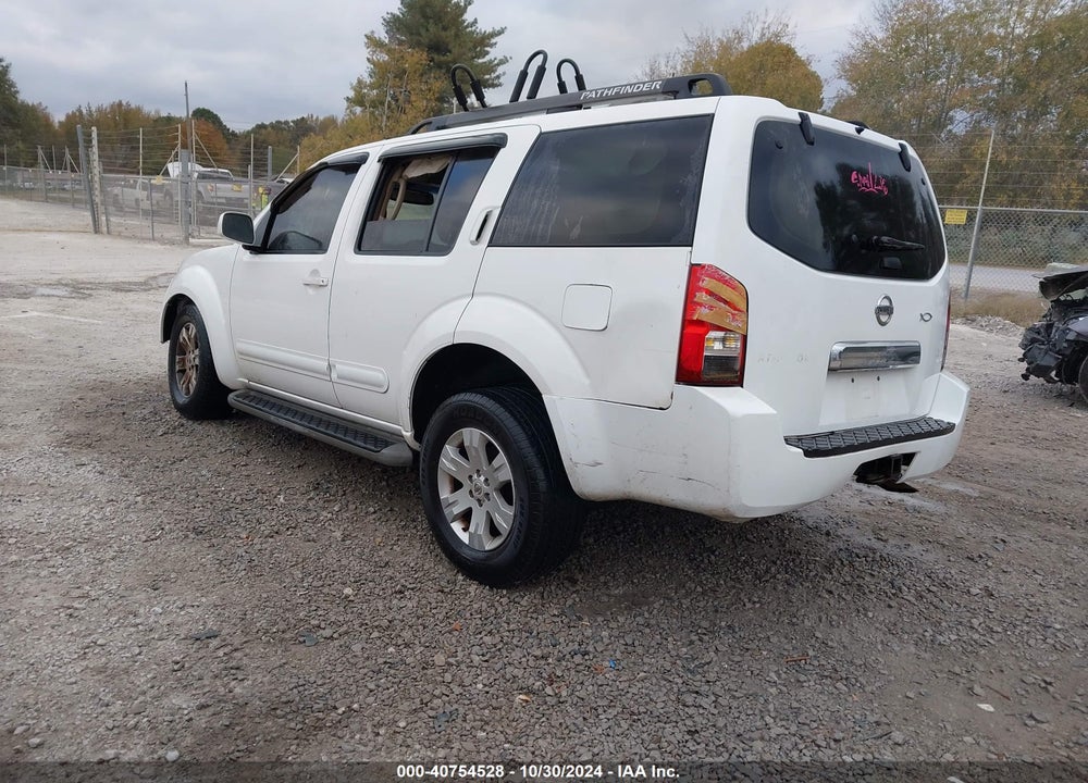 2006 NISSAN PATHFINDER LE VIN: 5N1AR18U96C659107
