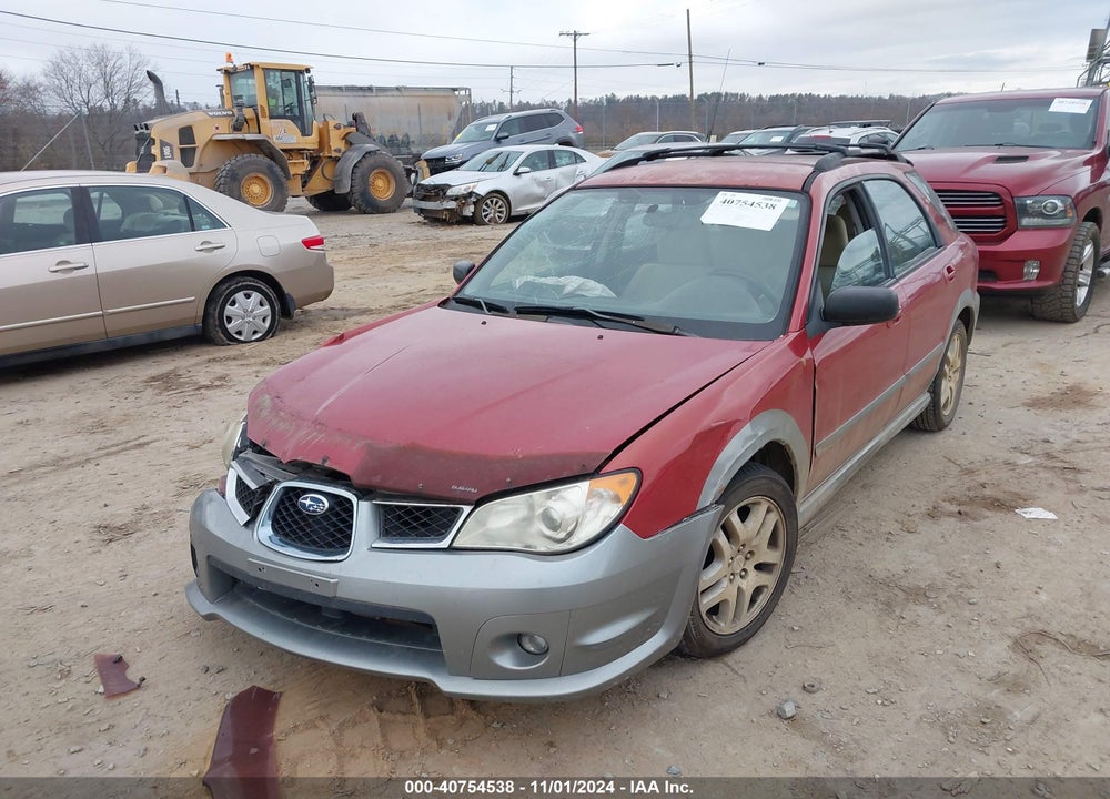 2007 SUBARU IMPREZA OUTBACK SPORT VIN: JF1GG63607H802367