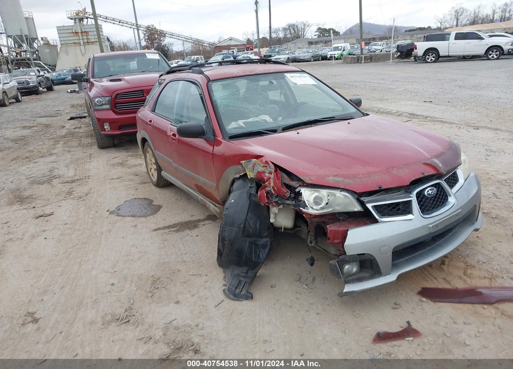 2007 SUBARU IMPREZA OUTBACK SPORT VIN: JF1GG63607H802367