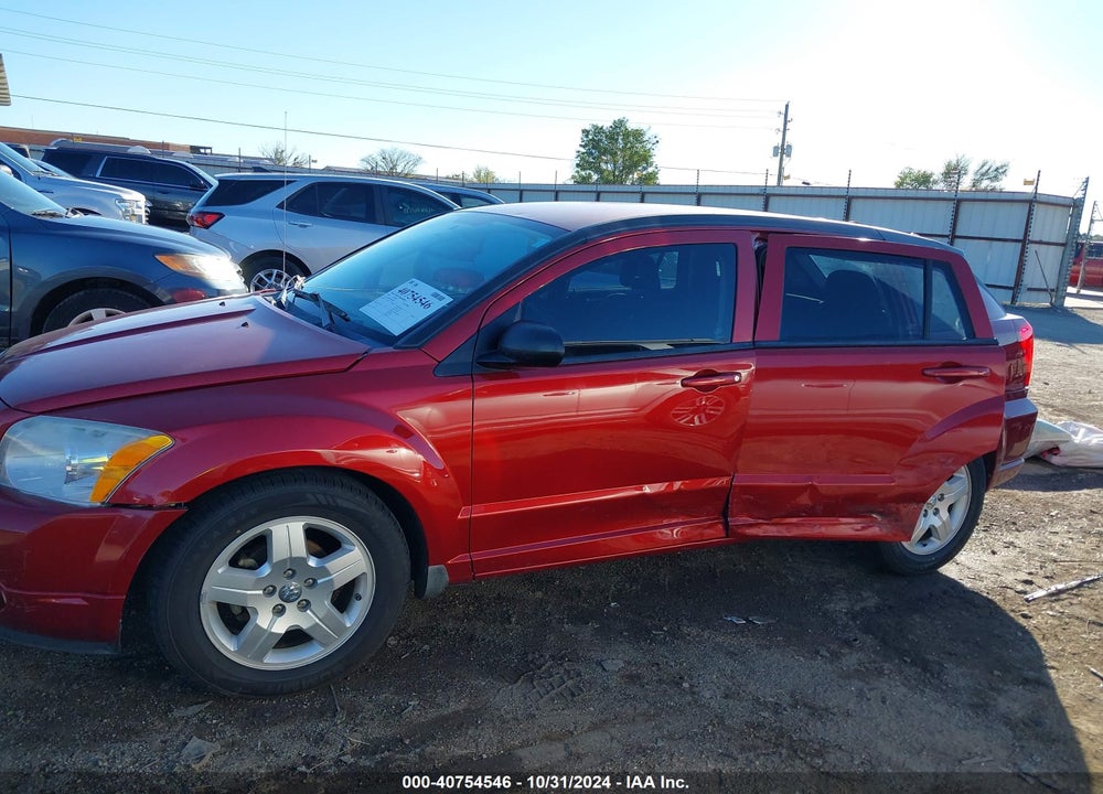 2009 DODGE CALIBER SXT VIN: 1B3HB48A39D180387