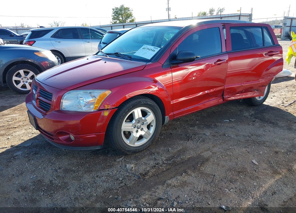 2009 DODGE CALIBER SXT VIN: 1B3HB48A39D180387
