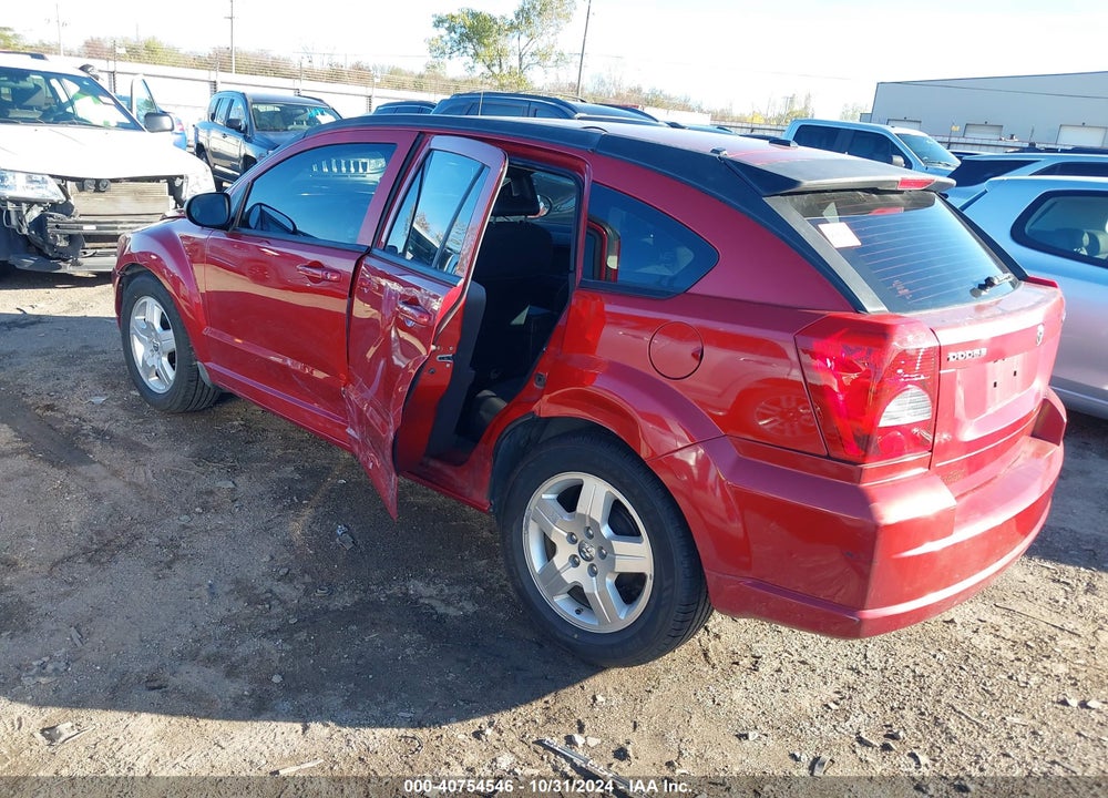 2009 DODGE CALIBER SXT VIN: 1B3HB48A39D180387