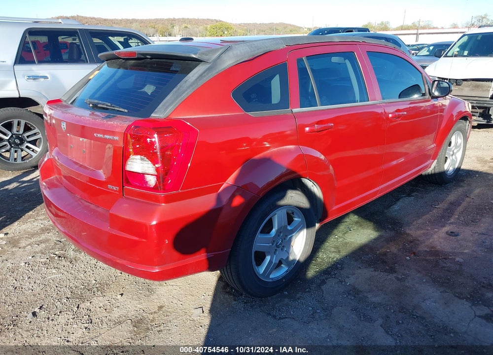2009 DODGE CALIBER SXT VIN: 1B3HB48A39D180387