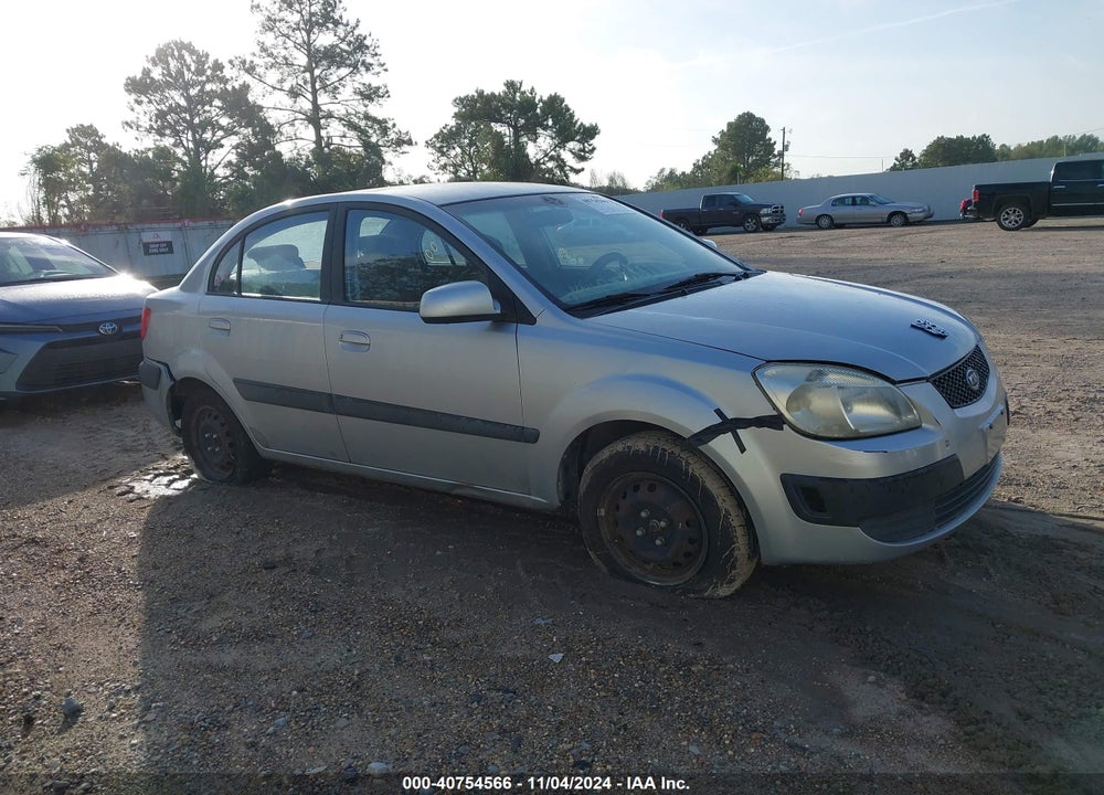 2009 KIA RIO LX VIN: KNADE223096504089