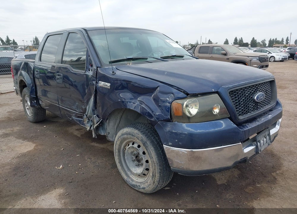 2005 FORD F-150 LARIAT/XLT VIN: 1FTPW12535KE96709