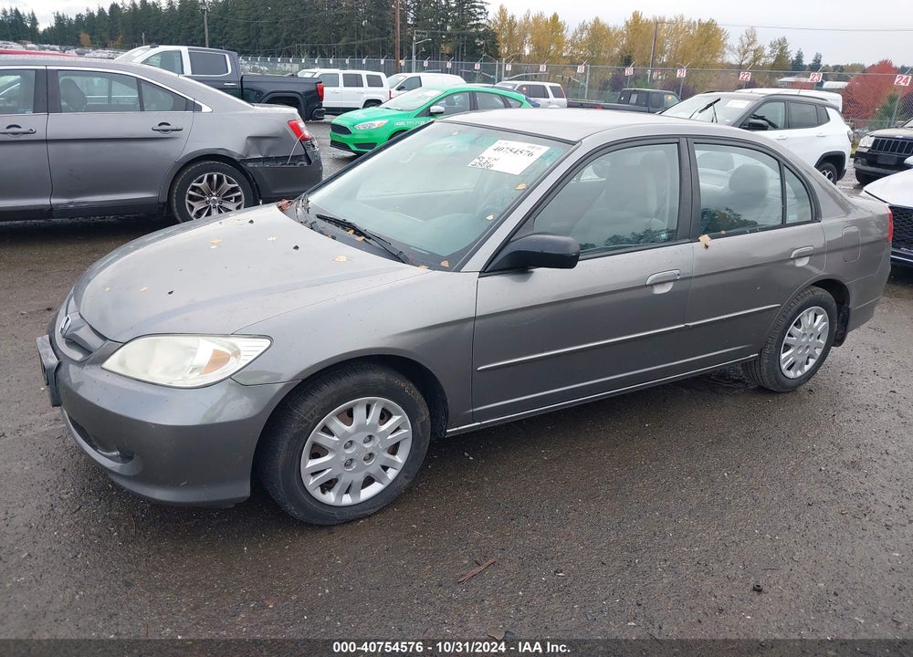 2004 HONDA CIVIC LX VIN: 2HGES165X4H536000
