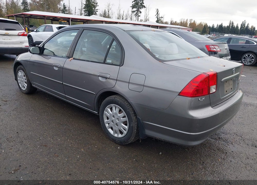 2004 HONDA CIVIC LX VIN: 2HGES165X4H536000