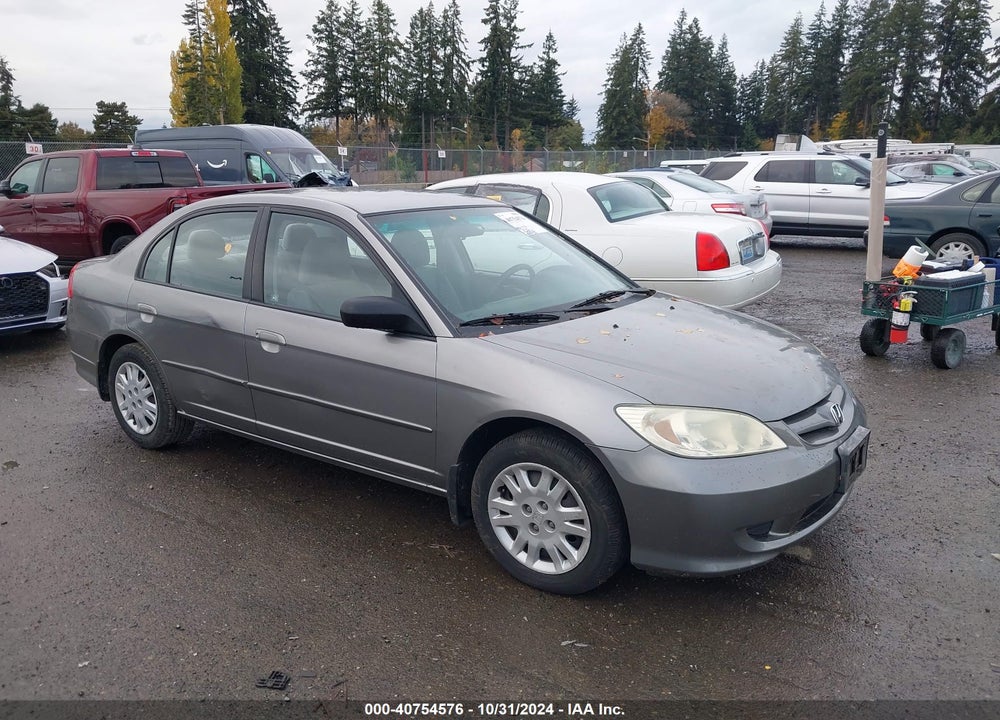2004 HONDA CIVIC LX VIN: 2HGES165X4H536000