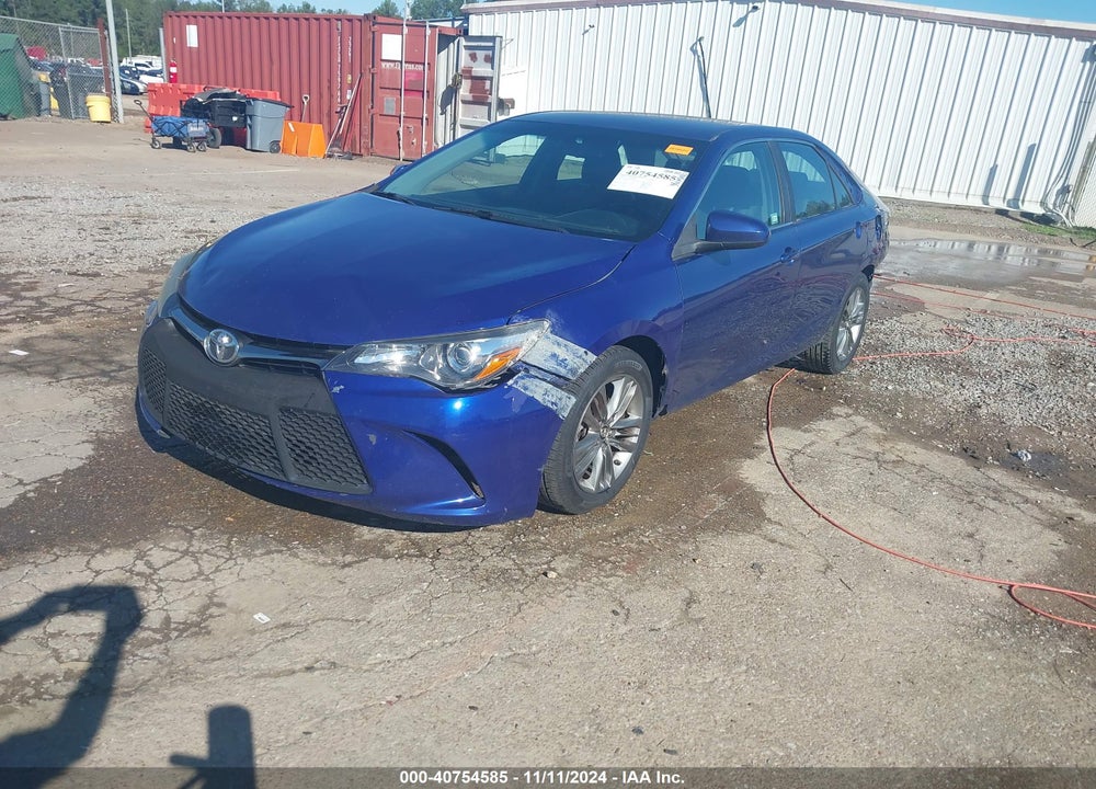 2016 TOYOTA CAMRY SE VIN: 4T1BF1FK5GU542411