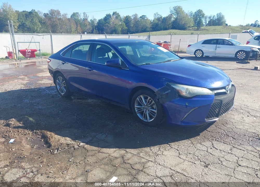2016 TOYOTA CAMRY SE VIN: 4T1BF1FK5GU542411