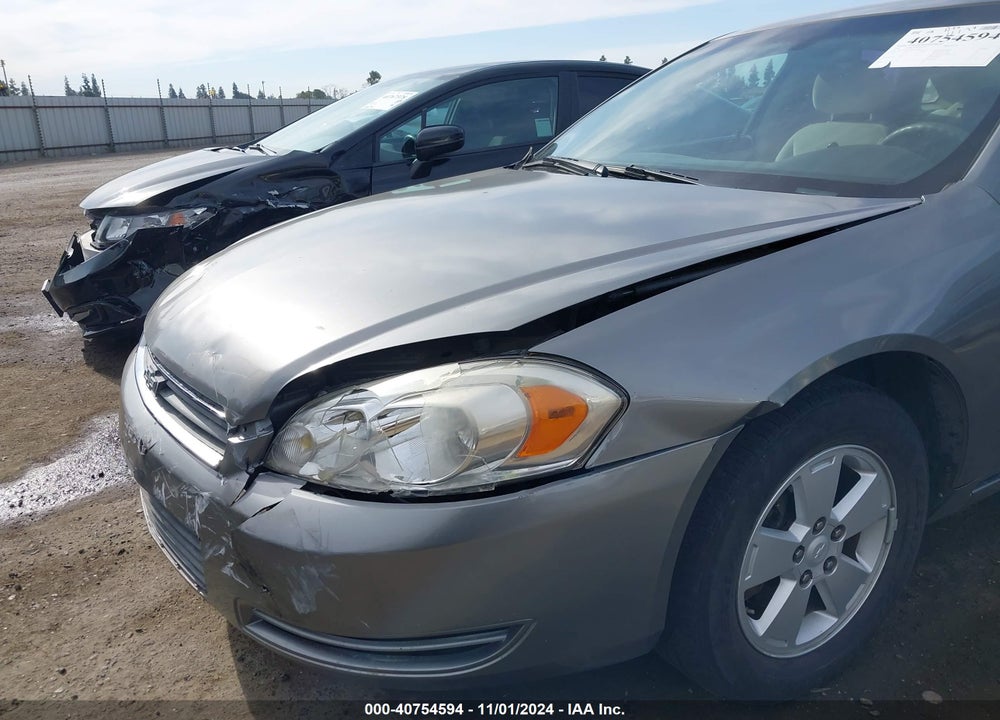 2007 CHEVROLET IMPALA LT VIN: 2G1WT58N779101978