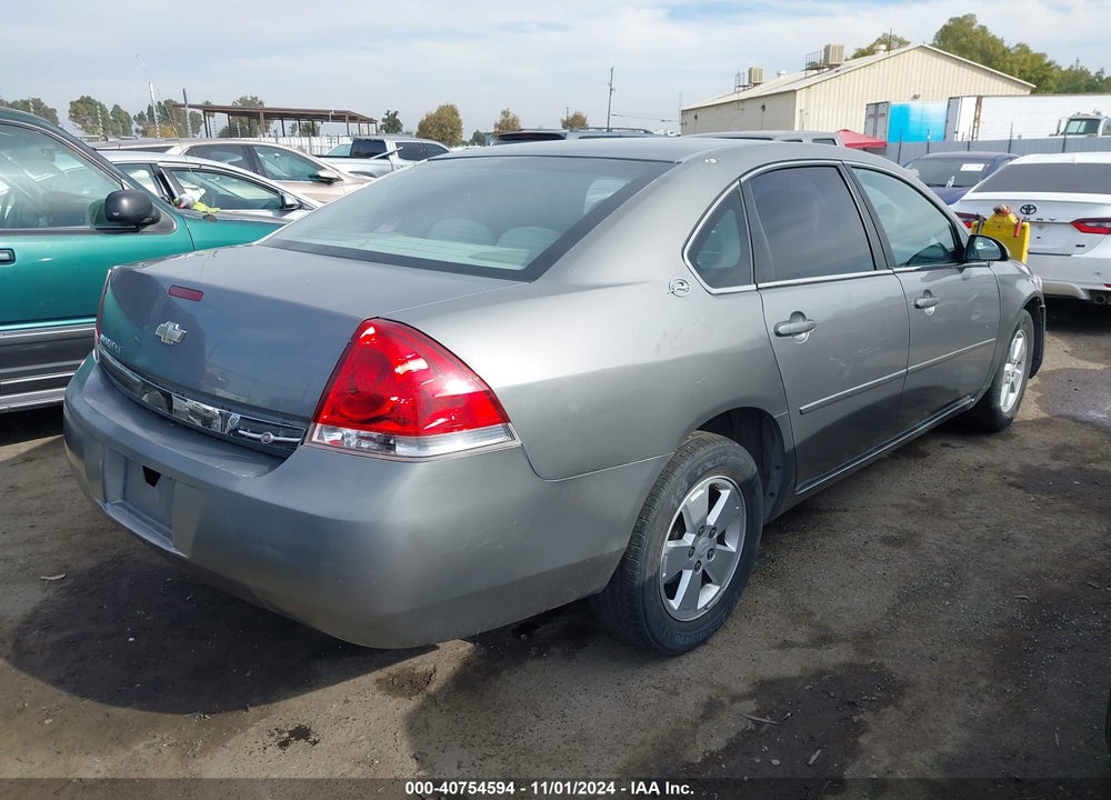 2007 CHEVROLET IMPALA LT VIN: 2G1WT58N779101978