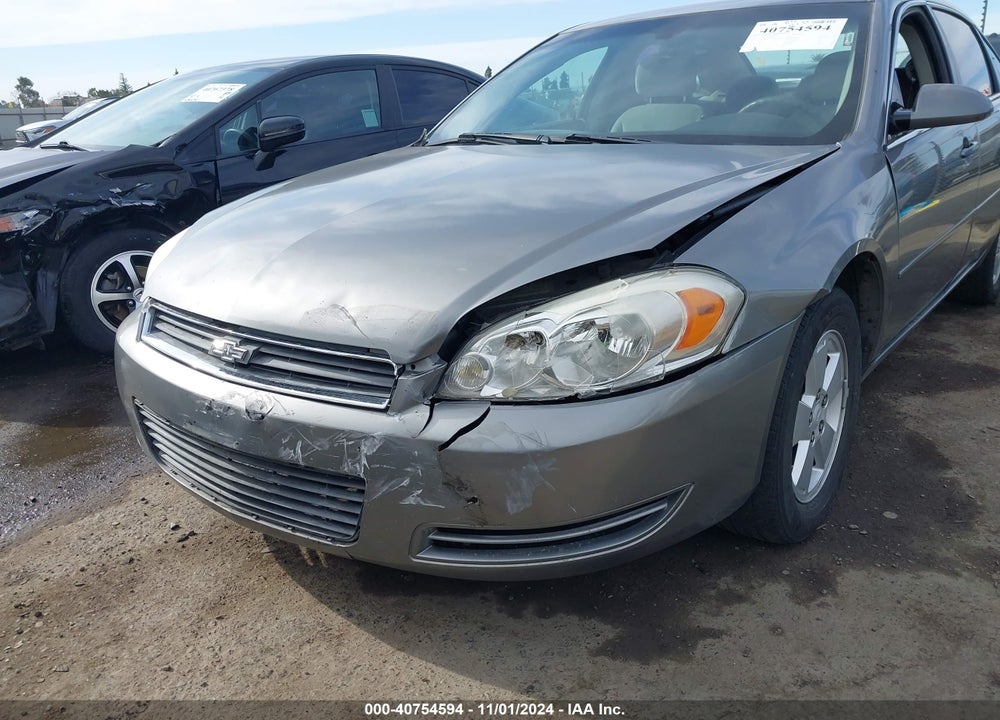 2007 CHEVROLET IMPALA LT VIN: 2G1WT58N779101978