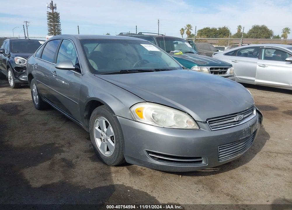 2007 CHEVROLET IMPALA LT VIN: 2G1WT58N779101978