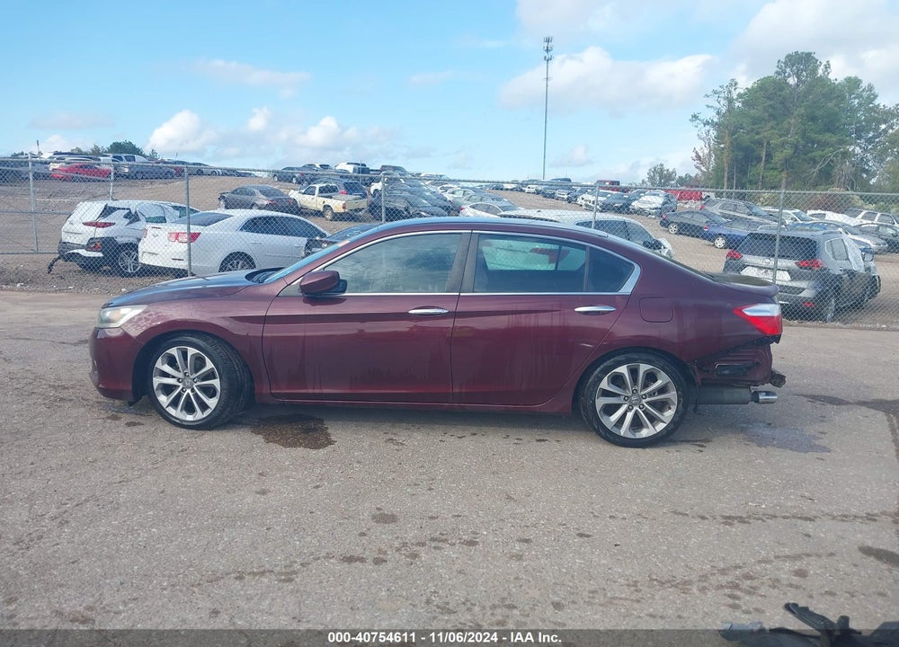 2013 HONDA ACCORD SPORT VIN: 1HGCR2F54DA083726