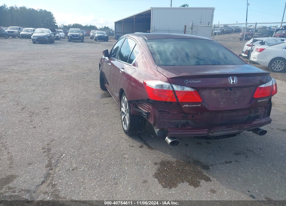 2013 HONDA ACCORD SPORT VIN: 1HGCR2F54DA083726