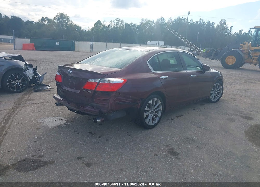 2013 HONDA ACCORD SPORT VIN: 1HGCR2F54DA083726