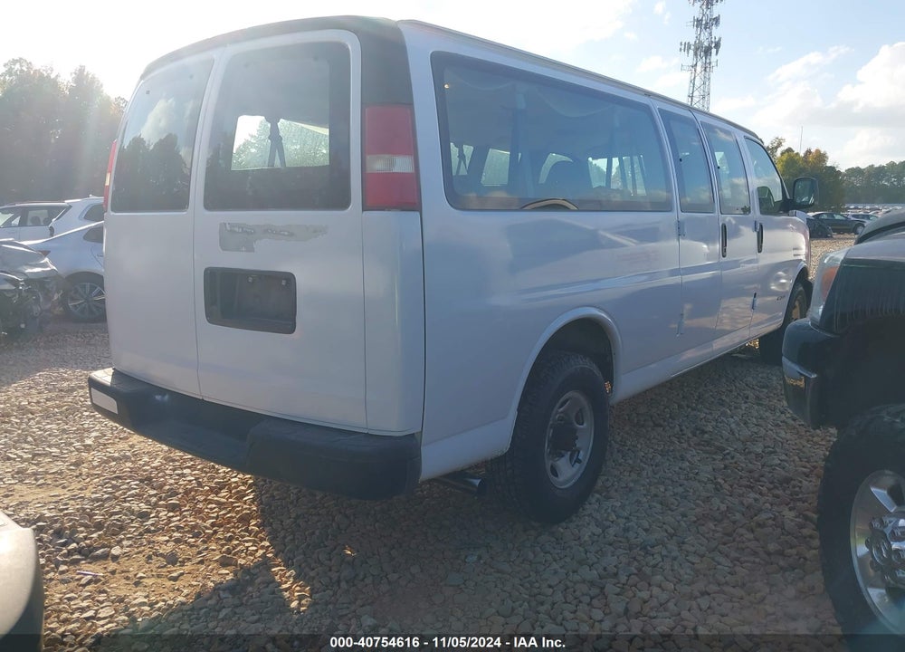 2004 CHEVROLET EXPRESS VIN: 1GAHG39U441163491