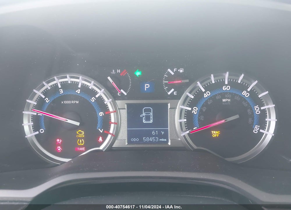 2019 TOYOTA 4RUNNER VIN: JTEBU5JR0K5652139