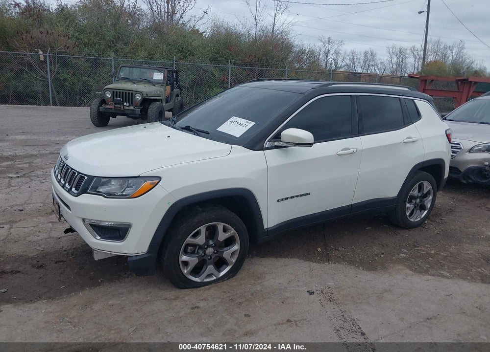 2018 JEEP COMPASS LIMITED 4X4 VIN: 3C4NJDCB1JT135628
