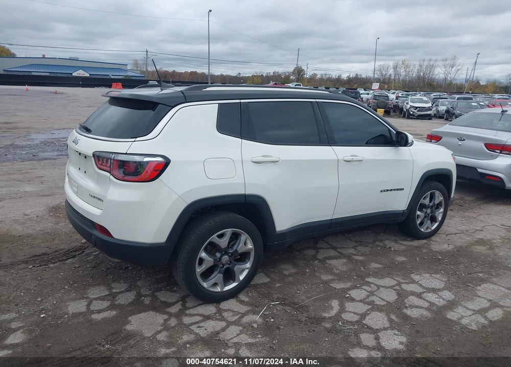 2018 JEEP COMPASS LIMITED 4X4 VIN: 3C4NJDCB1JT135628