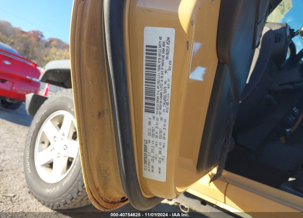 2013 JEEP WRANGLER SPORT VIN: 1C4AJWAG0DL702470