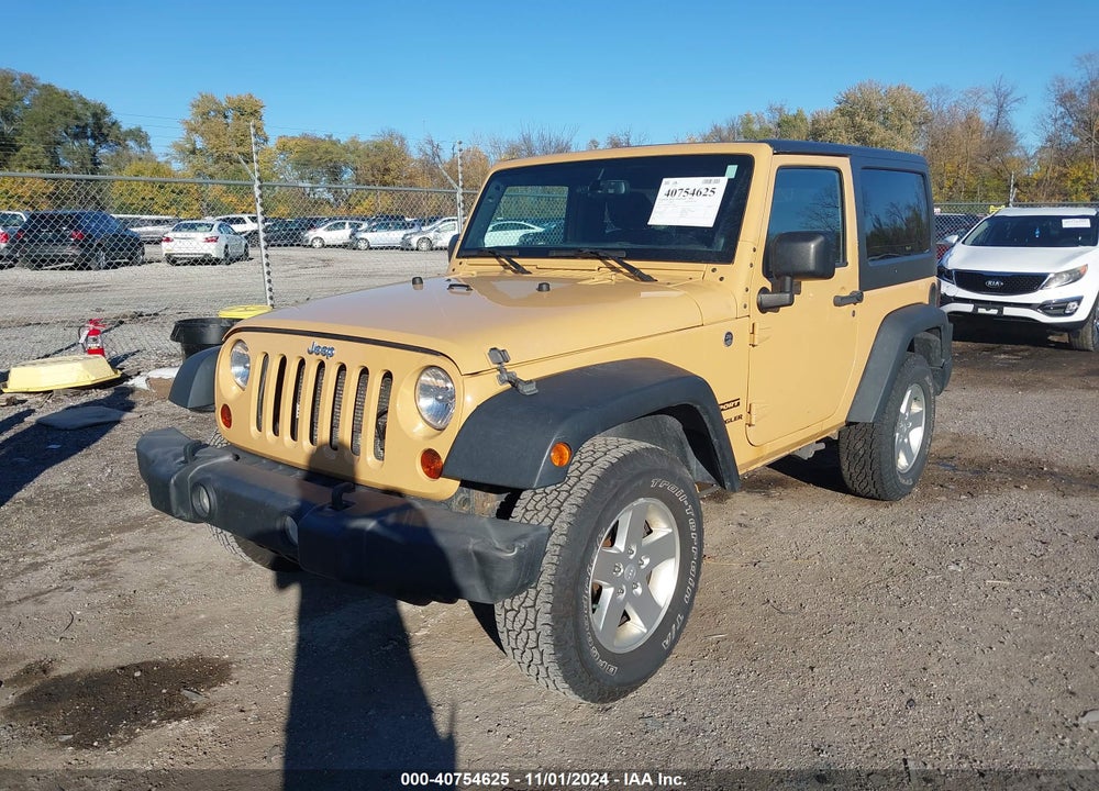 2013 JEEP WRANGLER SPORT VIN: 1C4AJWAG0DL702470