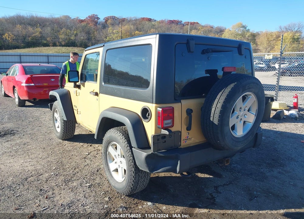 2013 JEEP WRANGLER SPORT VIN: 1C4AJWAG0DL702470