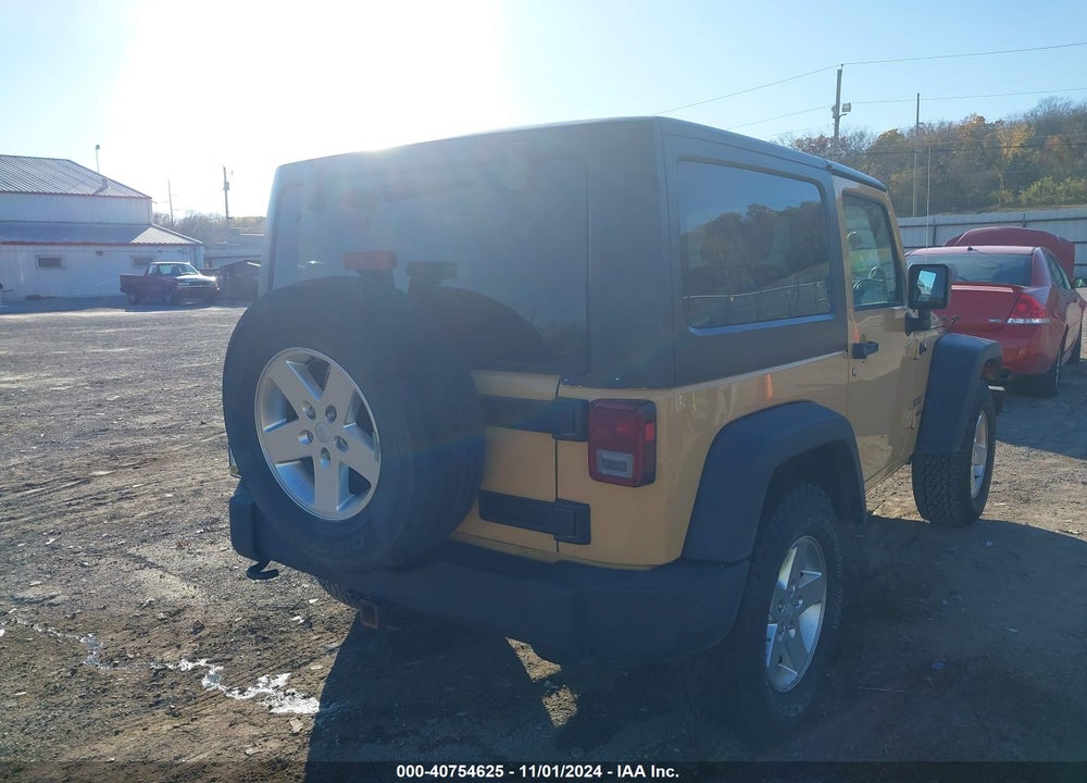 2013 JEEP WRANGLER SPORT VIN: 1C4AJWAG0DL702470