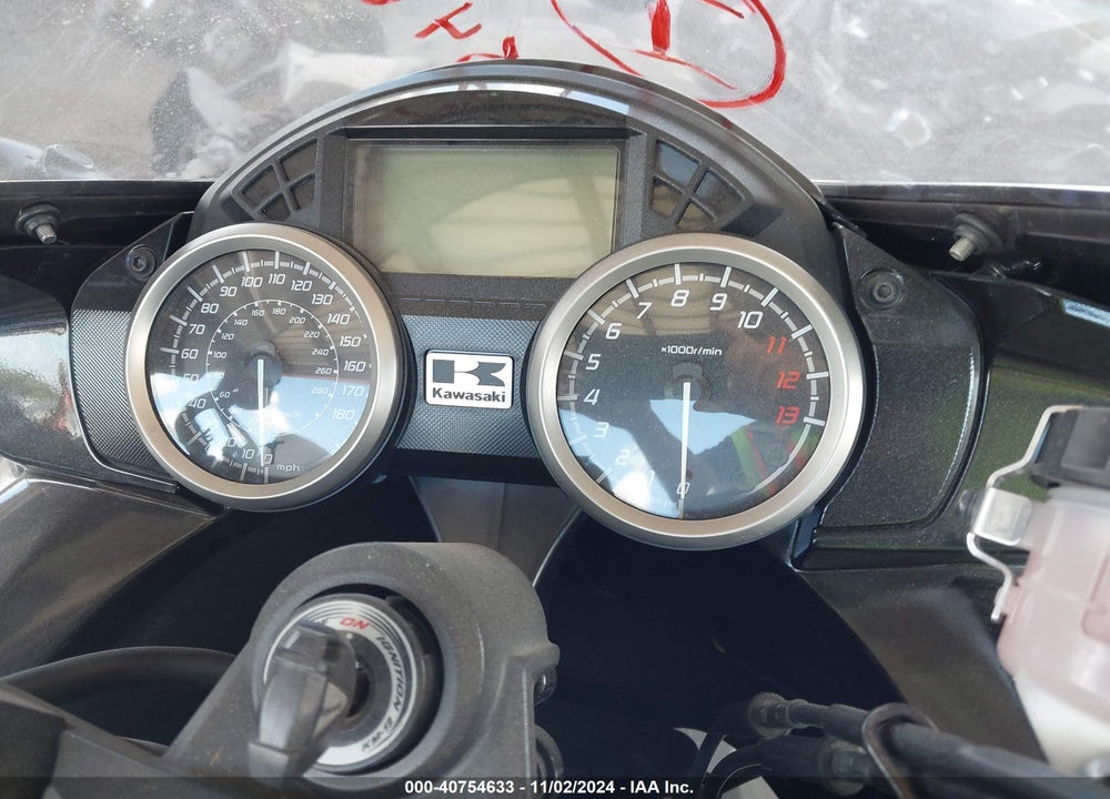 2013 KAWASAKI ZX1400 E VIN: JKBZXNE18DA012761